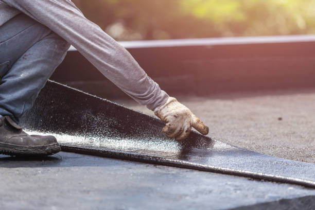 Professional Crawl Space Encapsulation technician working in Mine Hill, NJ